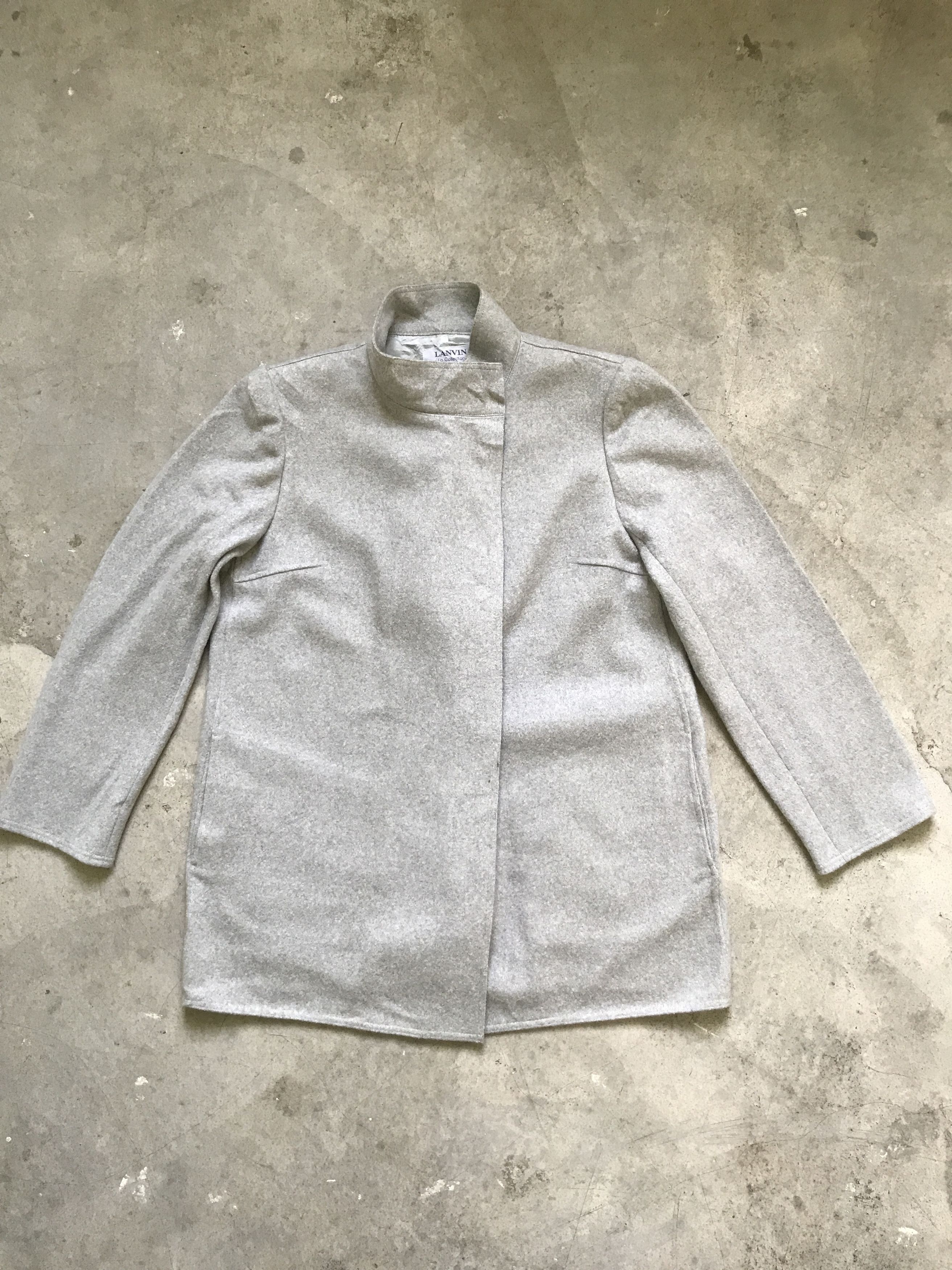Lanvin WOMEN! LANVIN light Wool Coat Size ONE SIZE - 1 Thumbnail