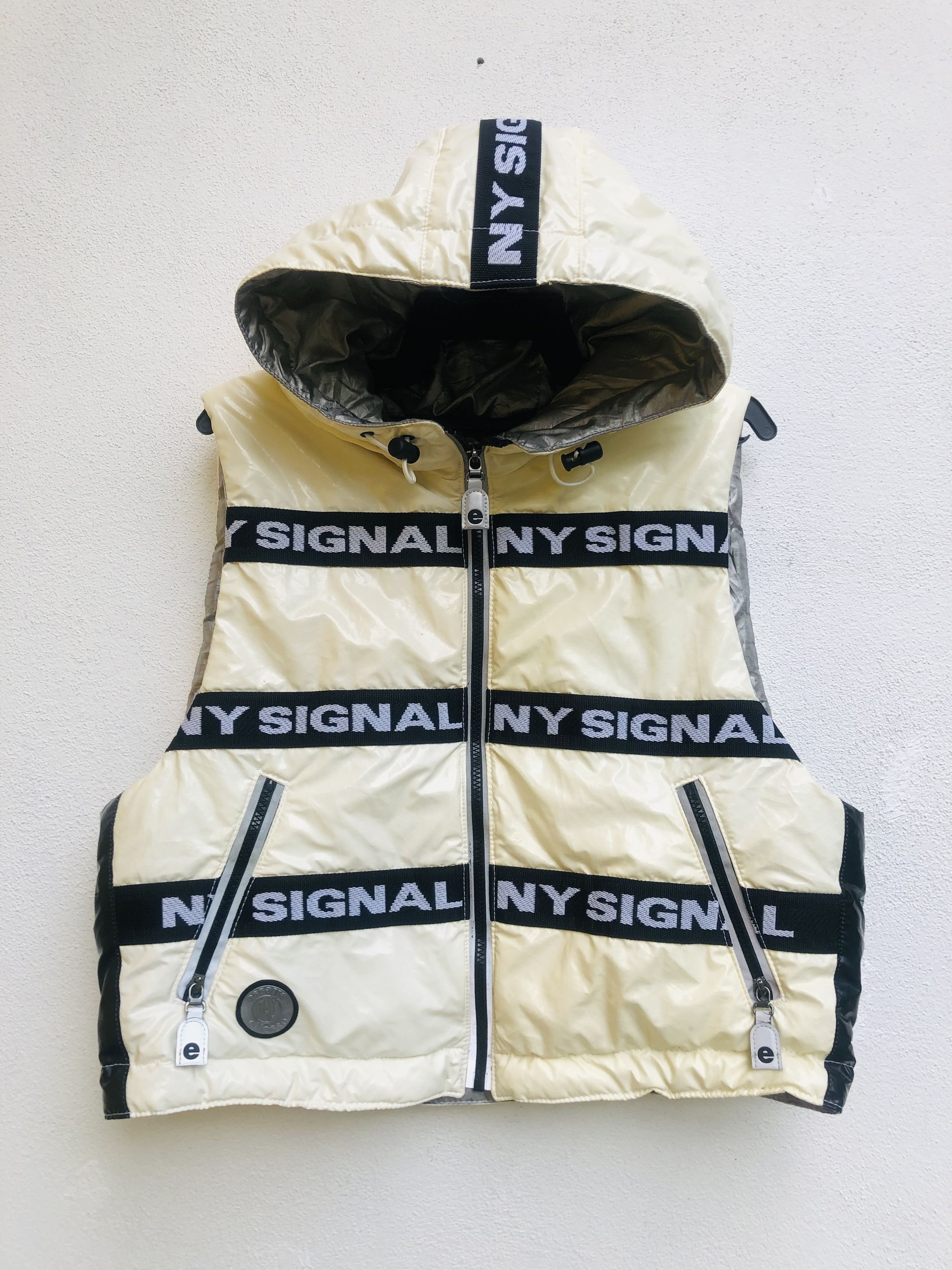 Ellesse × Japanese Brand Vintage Ellesse NY Signal Bomber Vest Travis Scott Size US M / EU 48-50 / 2 - 1 Thumbnail