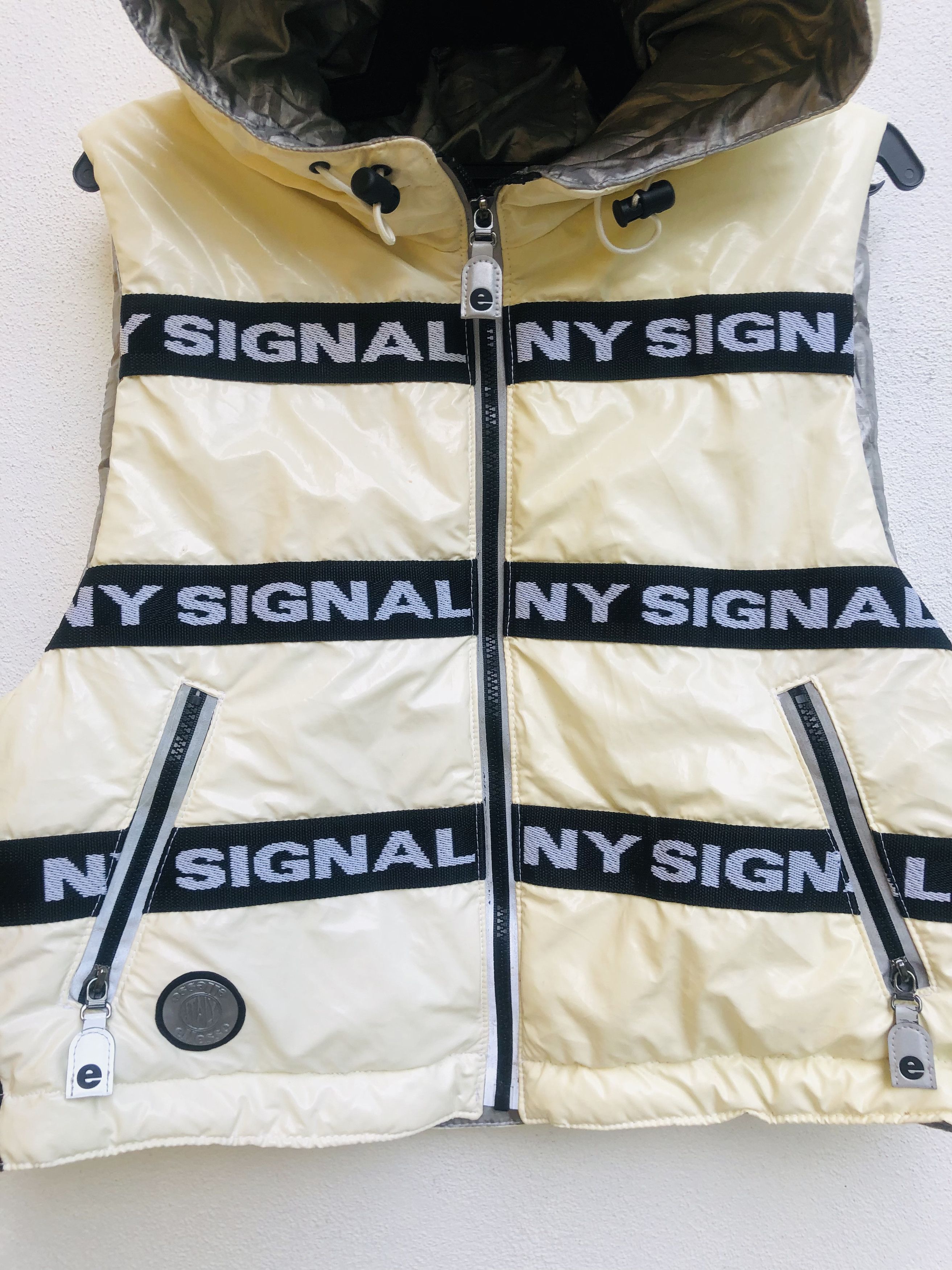 Ellesse × Japanese Brand Vintage Ellesse NY Signal Bomber Vest Travis Scott Size US M / EU 48-50 / 2 - 3 Thumbnail