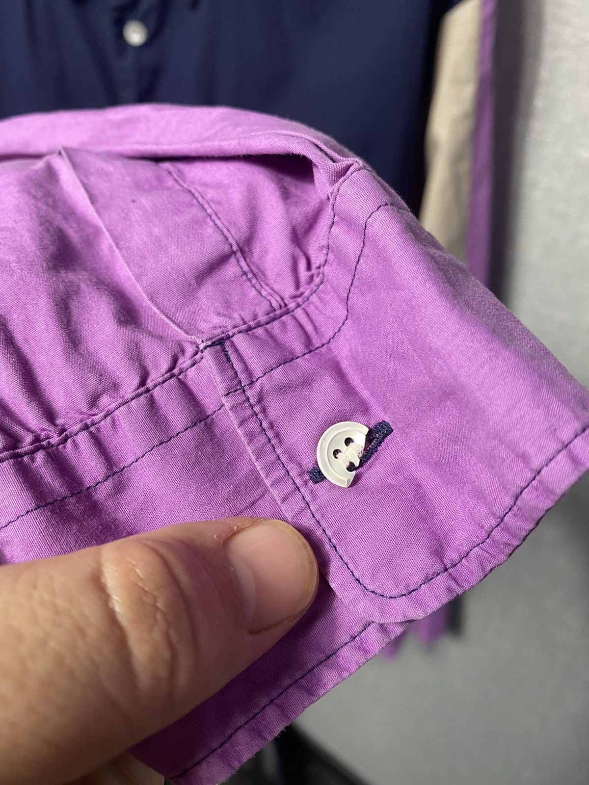 Comme des Garcons × H&M H&M x Comme des Garçons Button Shirt Multicolor Size US L / EU 52-54 / 3 - 4 Thumbnail