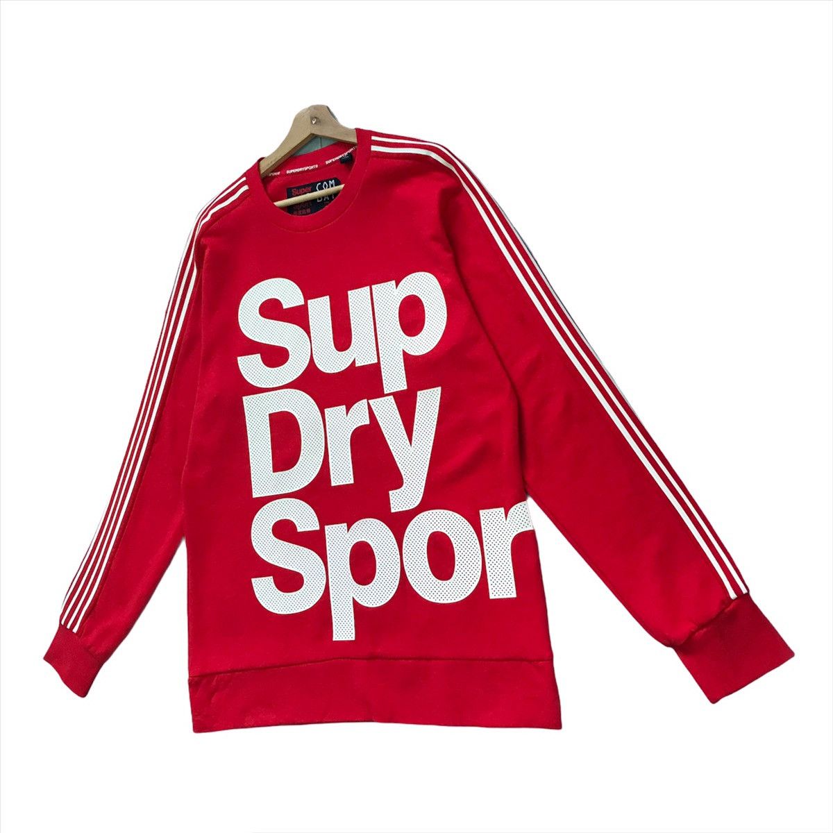 Superdry Superdry Big Logo Spellout Crewneck Sweatshirt Size M Size US M / EU 48-50 / 2 - 3 Thumbnail