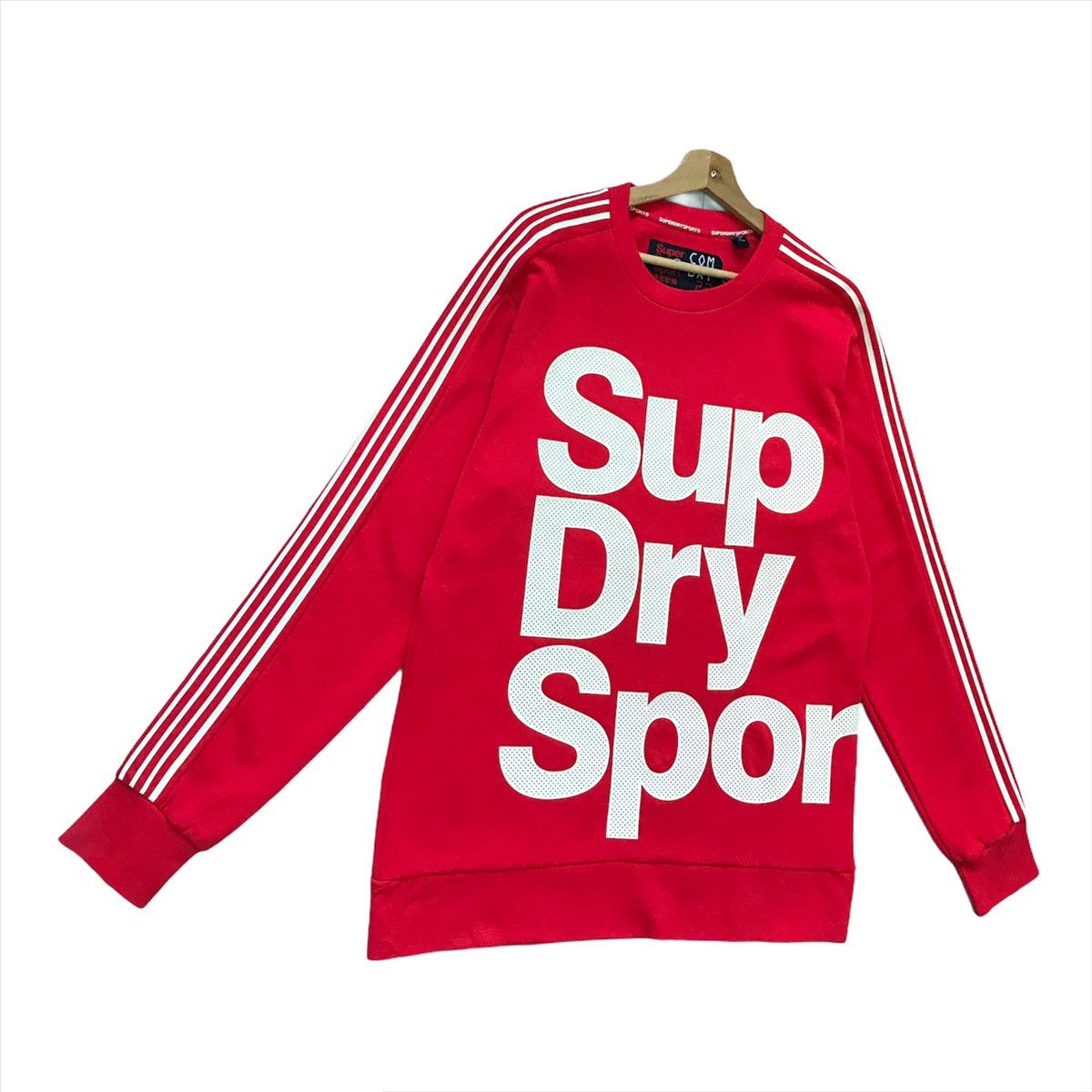 Superdry Superdry Big Logo Spellout Crewneck Sweatshirt Size M Size US M / EU 48-50 / 2 - 2 Thumbnail