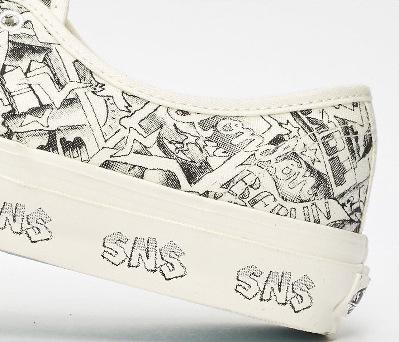 Sneakersnstuff Vans OG Authentic LX x SNS Marshmallow/Marshmallow Size US 10 / EU 43 - 7 Thumbnail