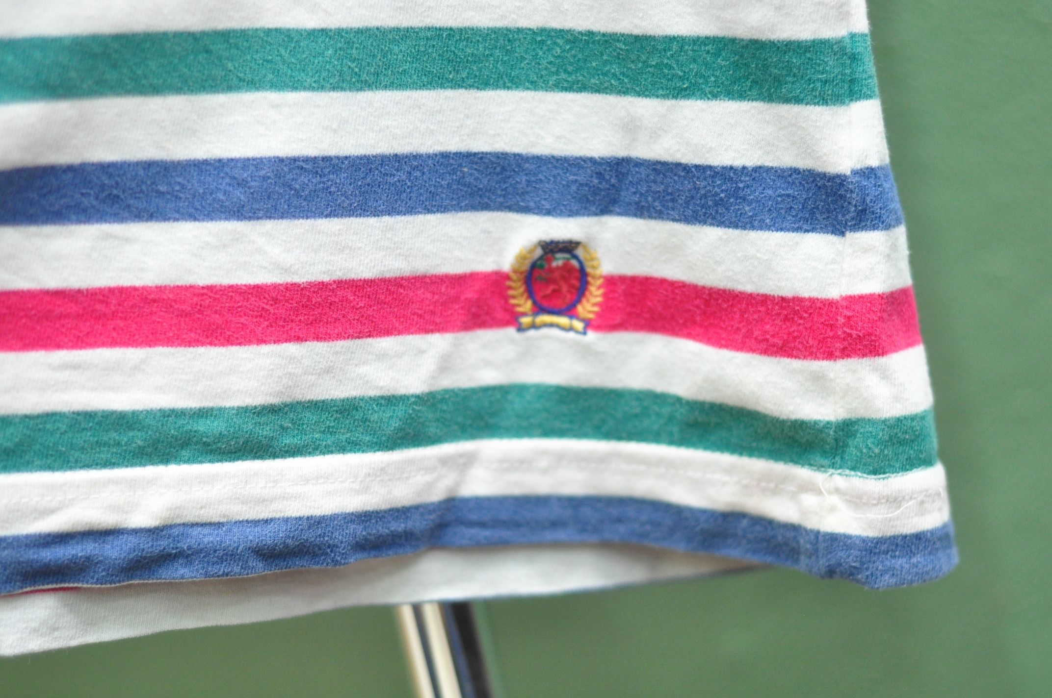 Tommy Hilfiger × Vintage Vintage Tommy Hilfiger Stripes Travis Scott Fashion Style Size US M / EU 48-50 / 2 - 6 Thumbnail