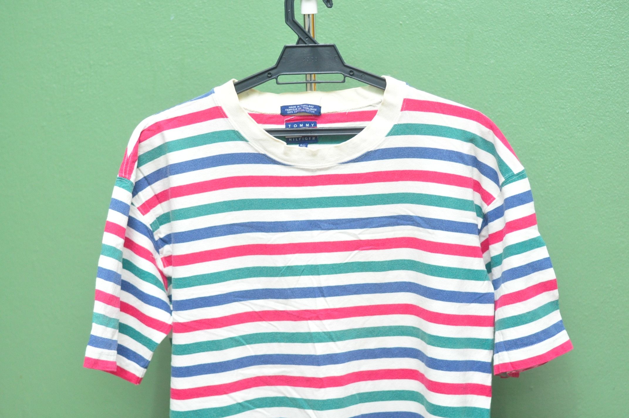 Tommy Hilfiger × Vintage Vintage Tommy Hilfiger Stripes Travis Scott Fashion Style Size US M / EU 48-50 / 2 - 3 Thumbnail