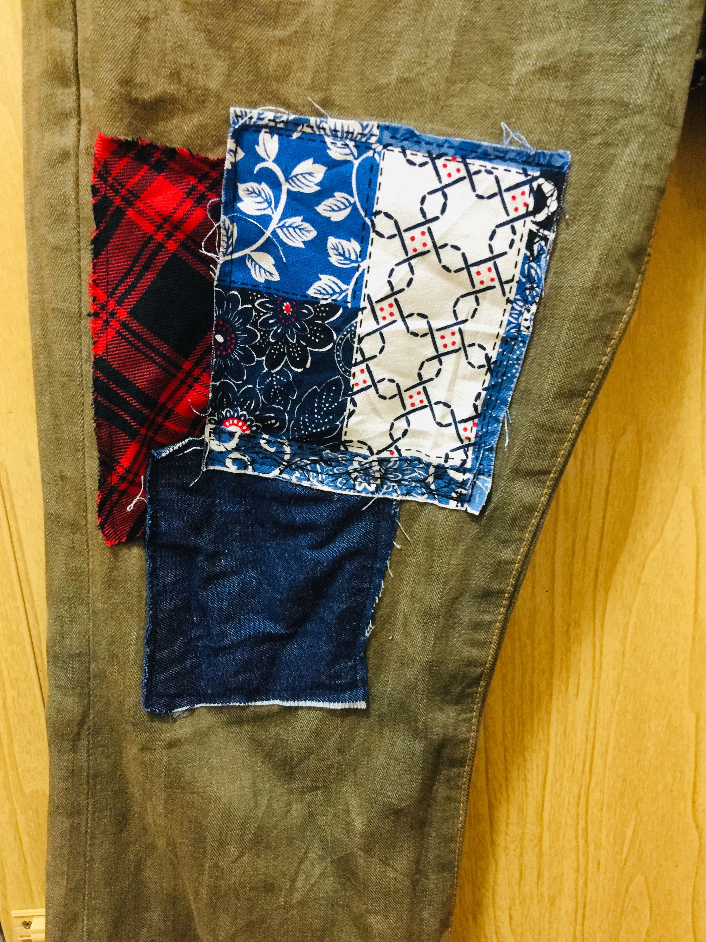 Japanese Brand Vintage Edwin Distressed Denim Travis Scott Fashion Style Size US 33 - 4 Thumbnail