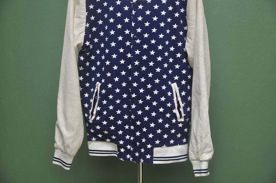 Comme des Garcons Junya Watanabe Comme Des Garcons Star Fullprint Sweater Size US M / EU 48-50 / 2 - 4 Thumbnail