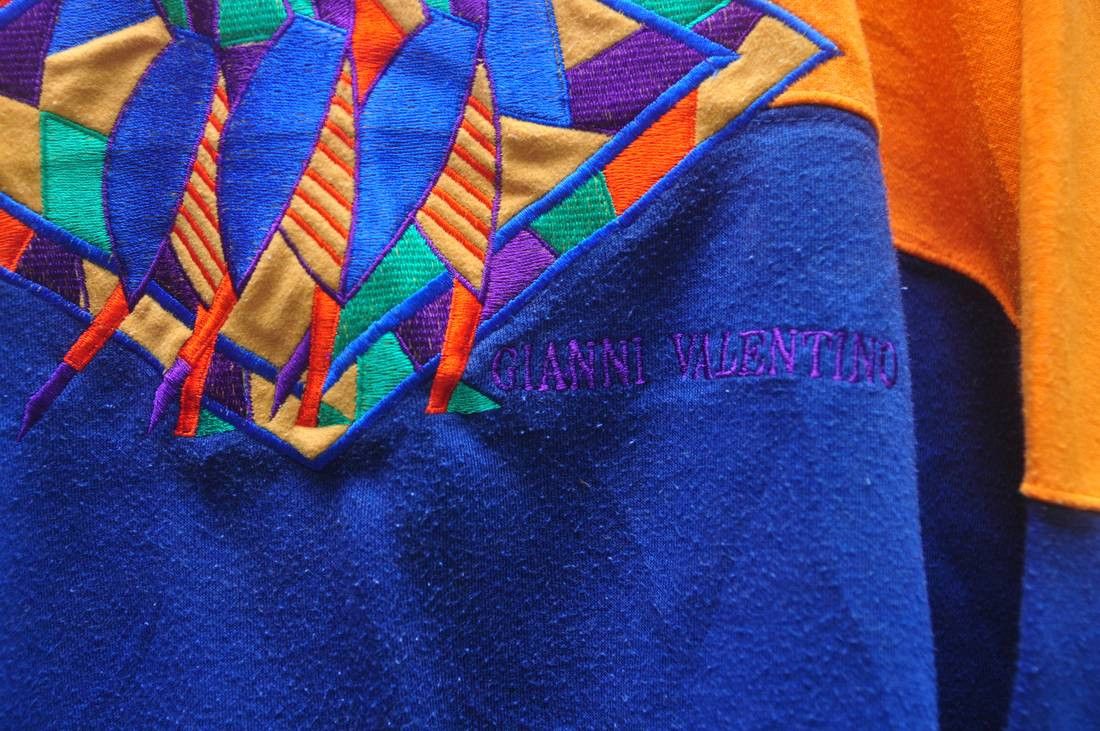 Valentino Vintage Gianni Valentino Multicolour Designer Fashion Style Size US L / EU 52-54 / 3 - 3 Thumbnail