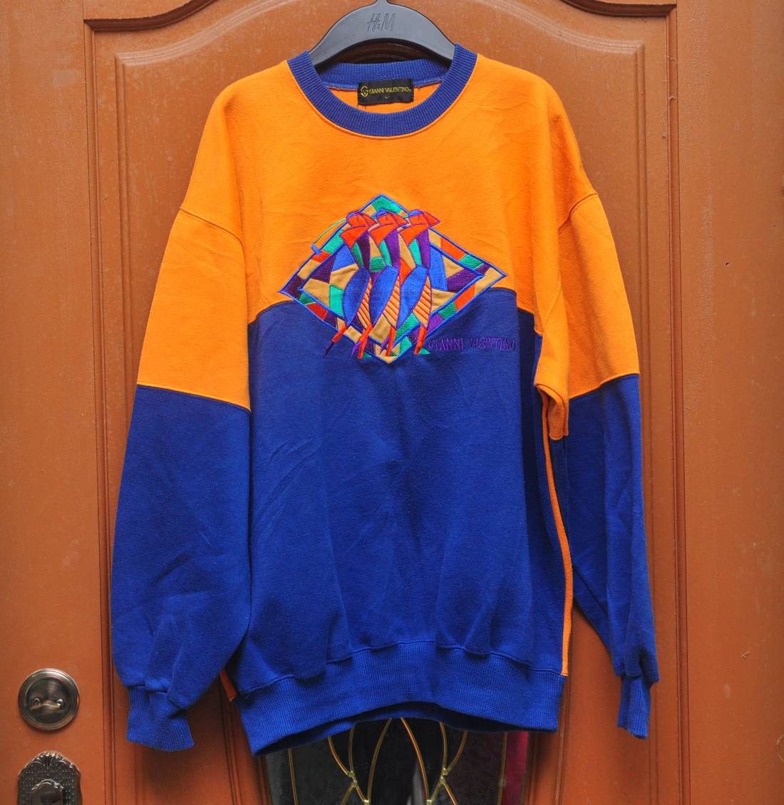 Valentino Vintage Gianni Valentino Multicolour Designer Fashion Style Size US L / EU 52-54 / 3 - 5 Thumbnail