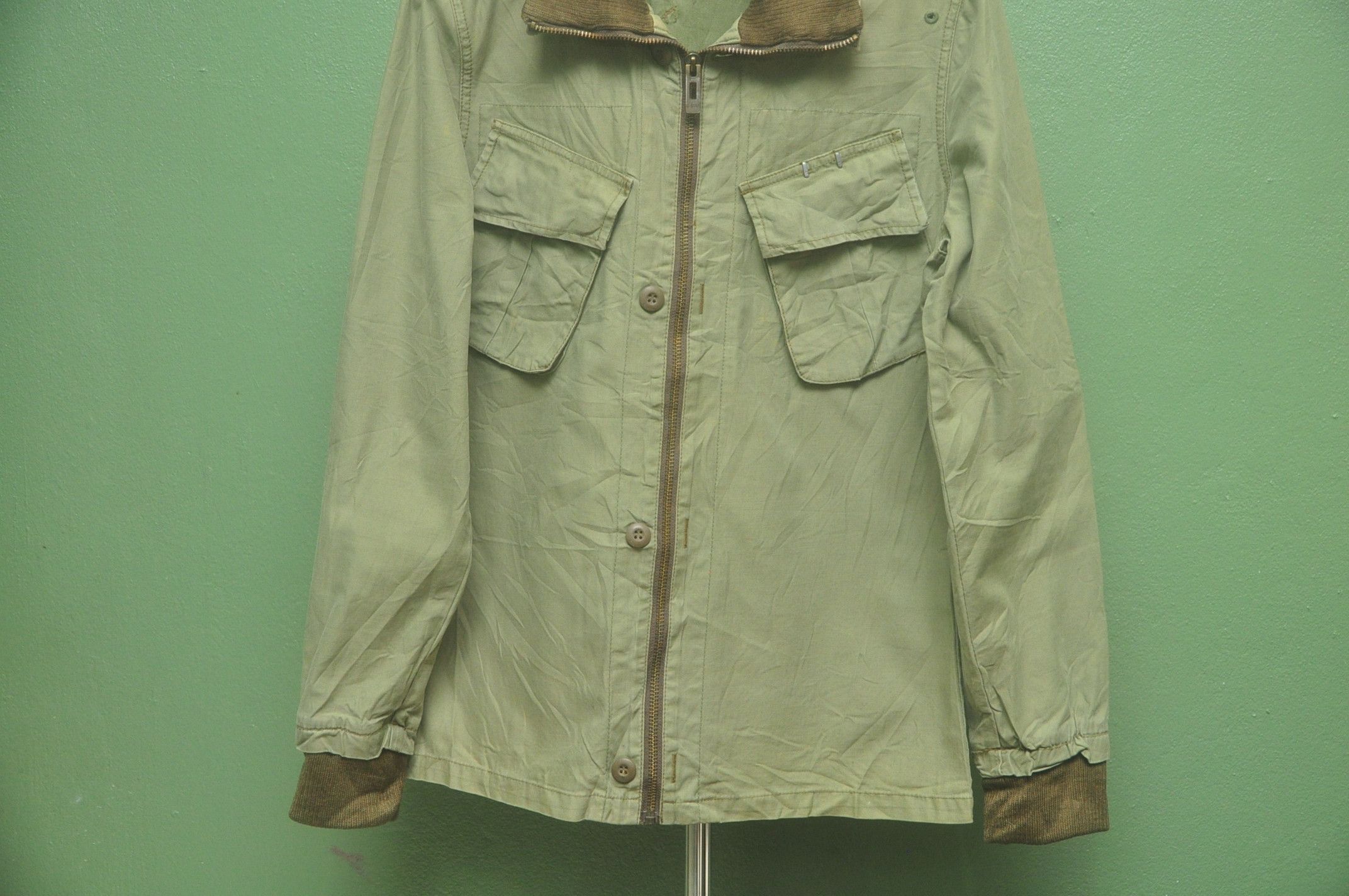 G-Star × Japanese Brand × Vintage G Star Raw Army Style Green Army Colour Jacket Size US M / EU 48-50 / 2 - 4 Thumbnail