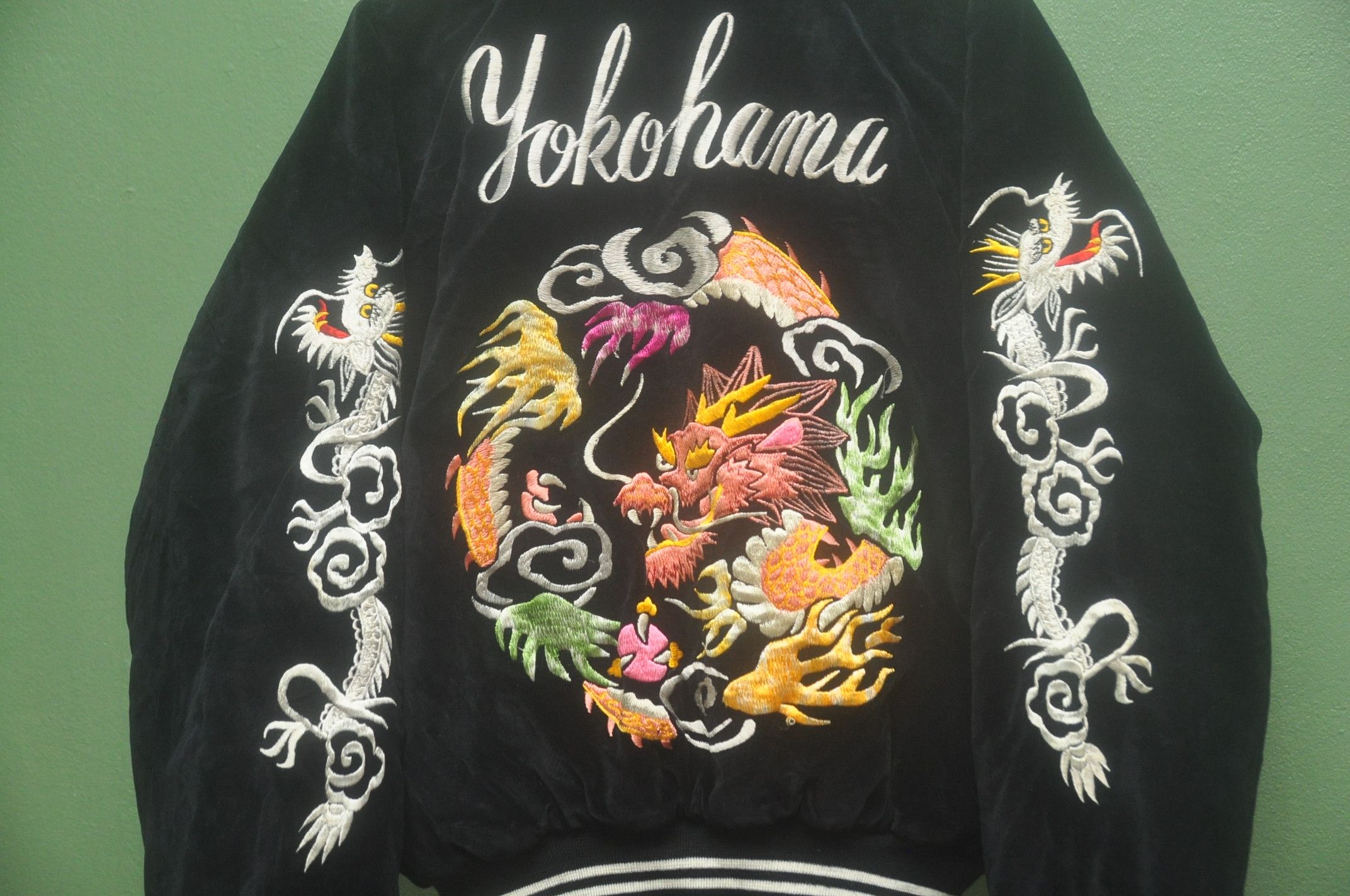 Toyo Enterprises × Vintage Vtg Reversible Souvenir Dragon Jacket Travis Scott Style Size US L / EU 52-54 / 3 - 7 Thumbnail