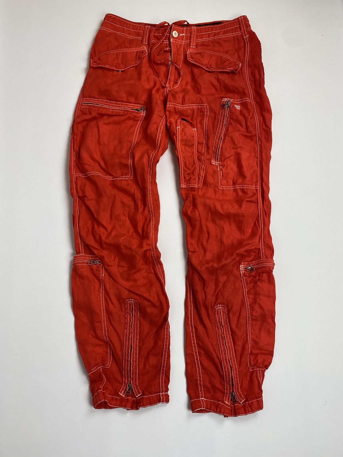 Japanese Brand Cargo multi pocket Pants tactical Travis Scott style Size US 32 / EU 48 - 1 Thumbnail
