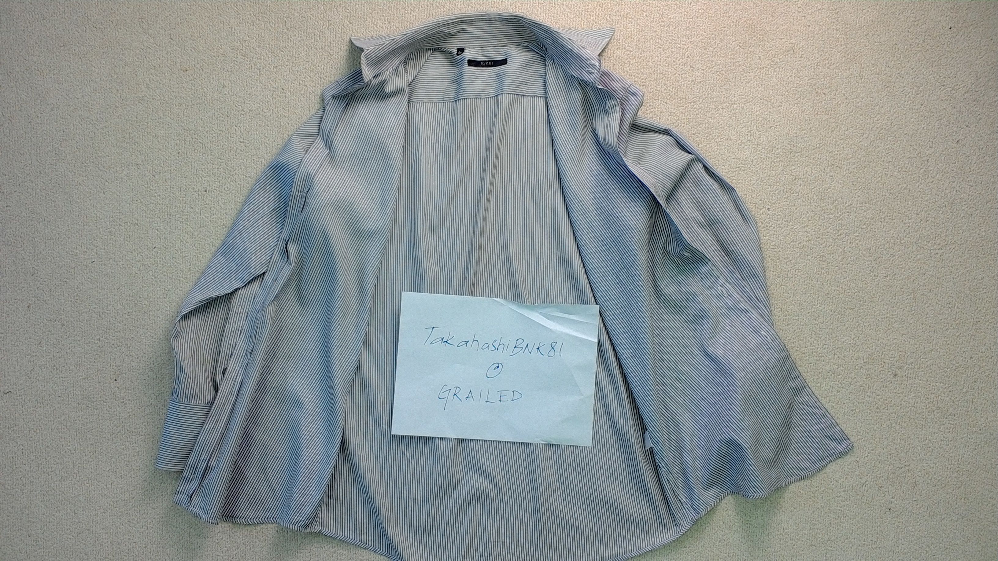 Gucci 💖Gucci Long Sleeve Slim Shirt Size US M / EU 48-50 / 2 - 6 Thumbnail