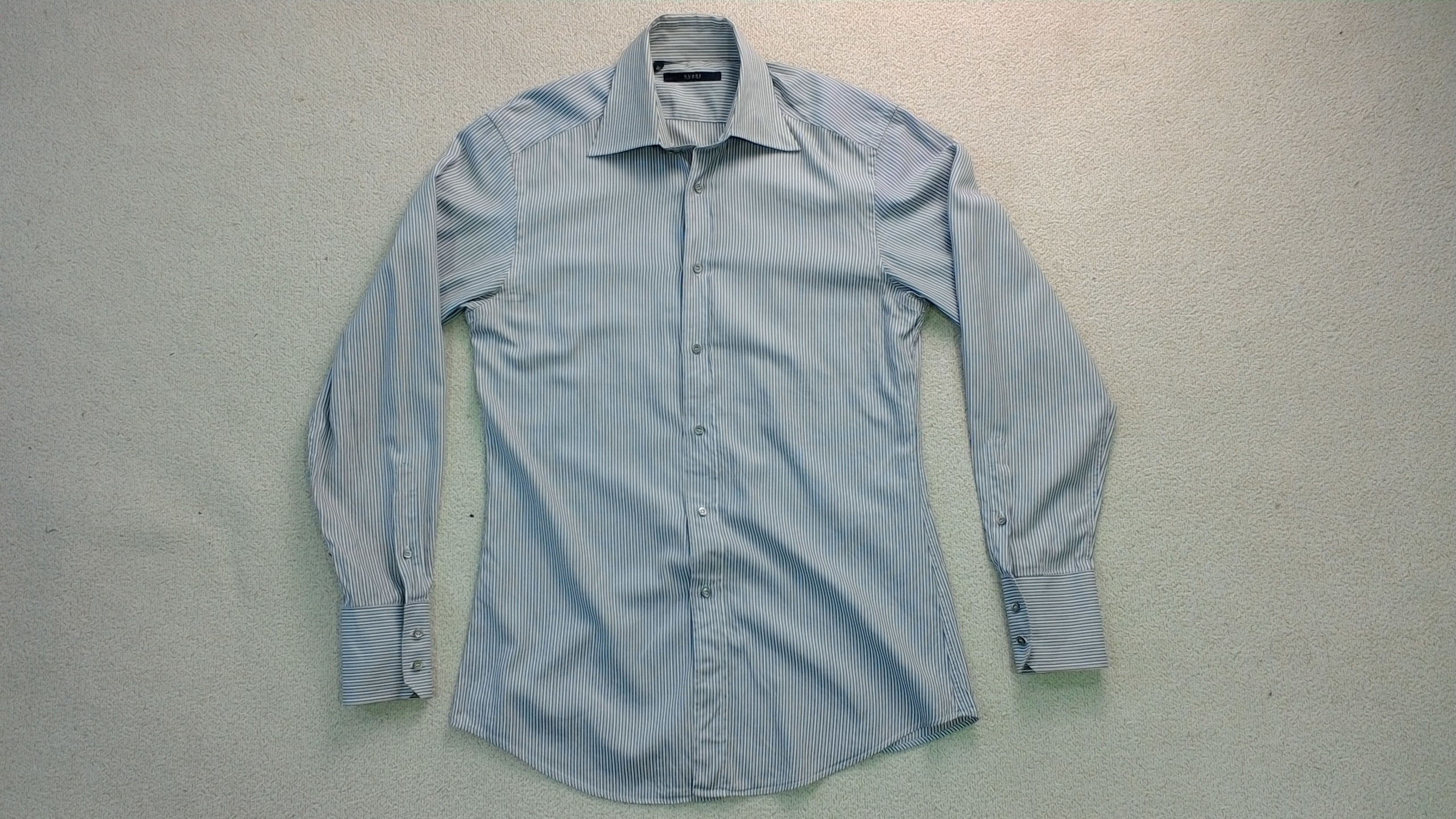 Gucci 💖Gucci Long Sleeve Slim Shirt Size US M / EU 48-50 / 2 - 1 Thumbnail