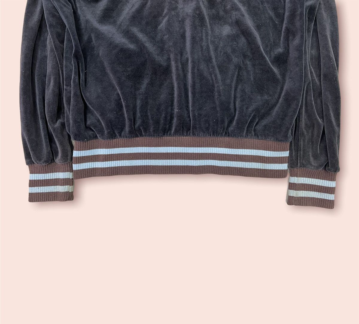 Puma × Vintage VINTAGE PUMA VELVET ZIPPER JACKET Size US L / EU 52-54 / 3 - 9 Thumbnail