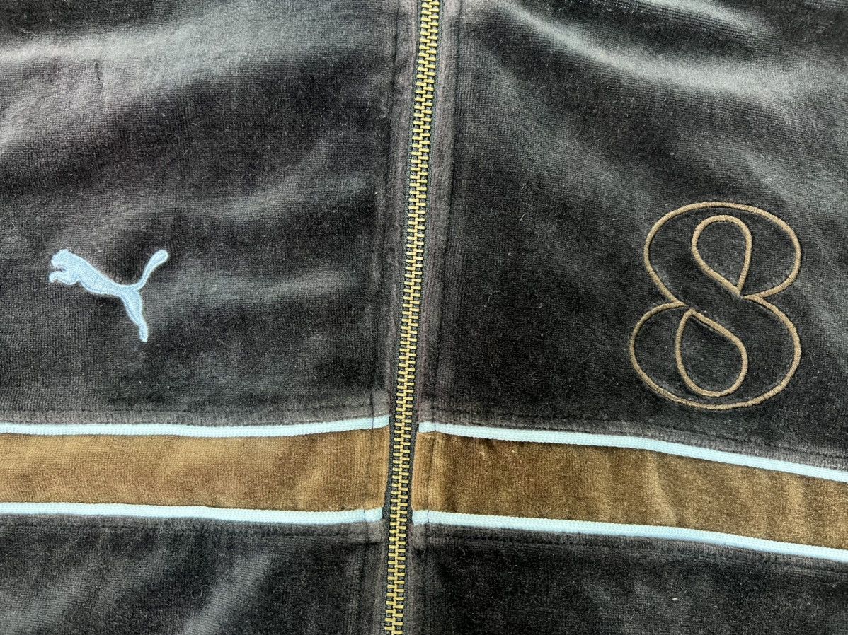 Puma × Vintage VINTAGE PUMA VELVET ZIPPER JACKET Size US L / EU 52-54 / 3 - 15 Thumbnail