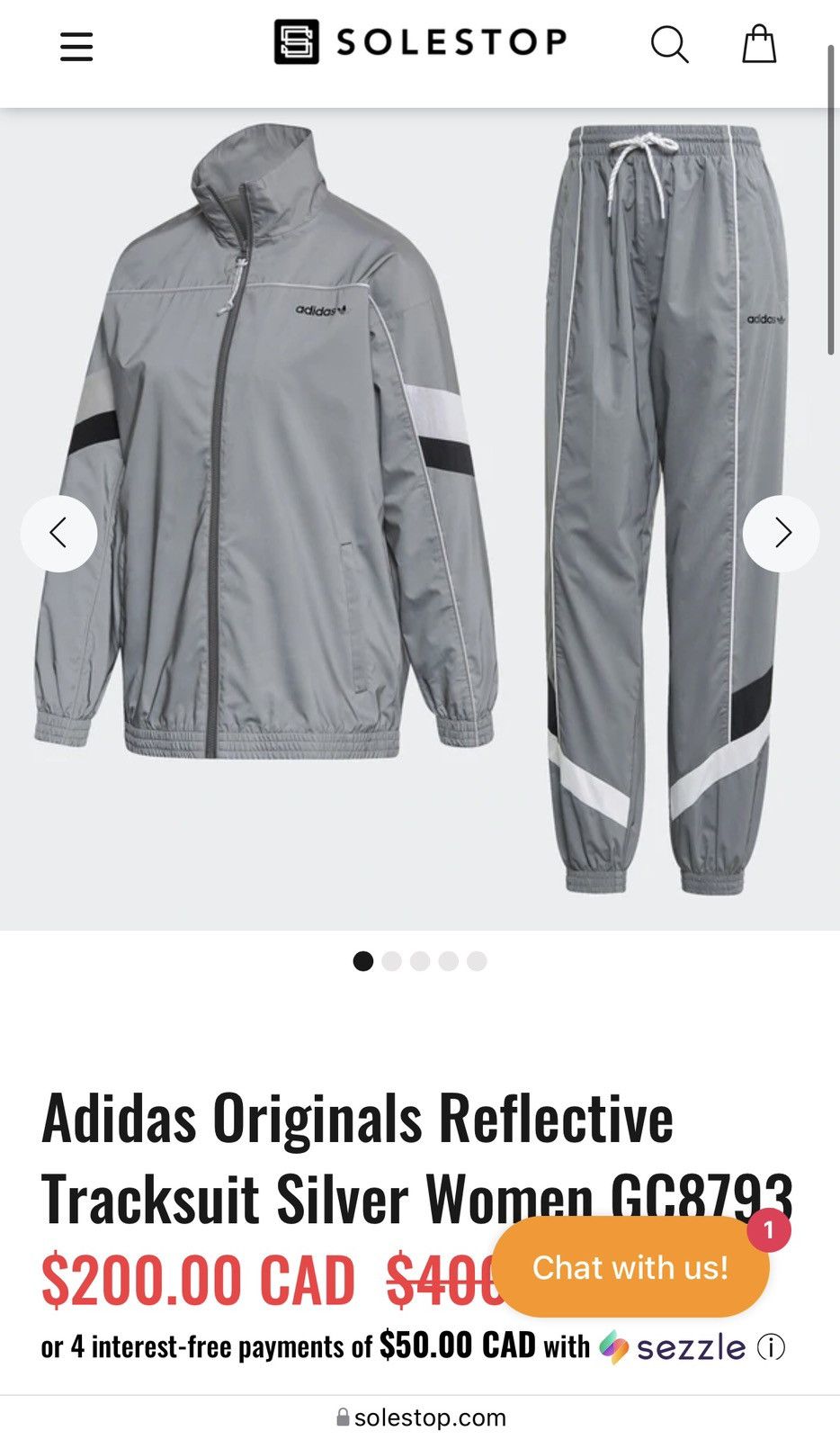 Adidas Adidas Originals Reflective Tracksuit Grailed