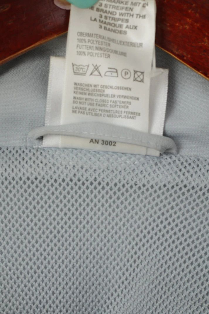 Adidas × Vintage Adidas Men 42/44 L Jacket Grey Pullover Vintage 4753 Size US L / EU 52-54 / 3 - 5 Thumbnail