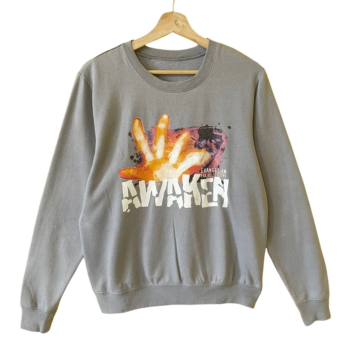 Anime × Japanese Brand Evangelion Awaken Big Logo Size M Size US M / EU 48-50 / 2 - 1 Thumbnail