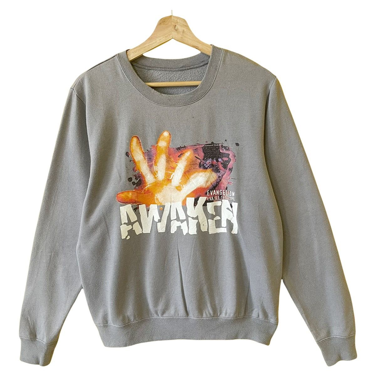 Anime × Japanese Brand Evangelion Awaken Big Logo Size M Size US M / EU 48-50 / 2 - 3 Thumbnail