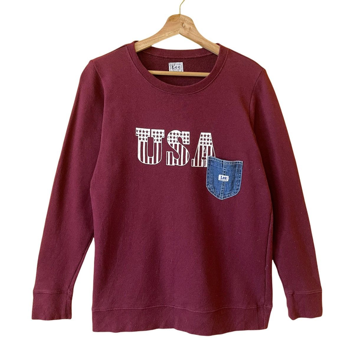 Lee 90s Lee Usa Crewneck Sweatshirt Size S Size US S / EU 44-46 / 1 - 1 Thumbnail