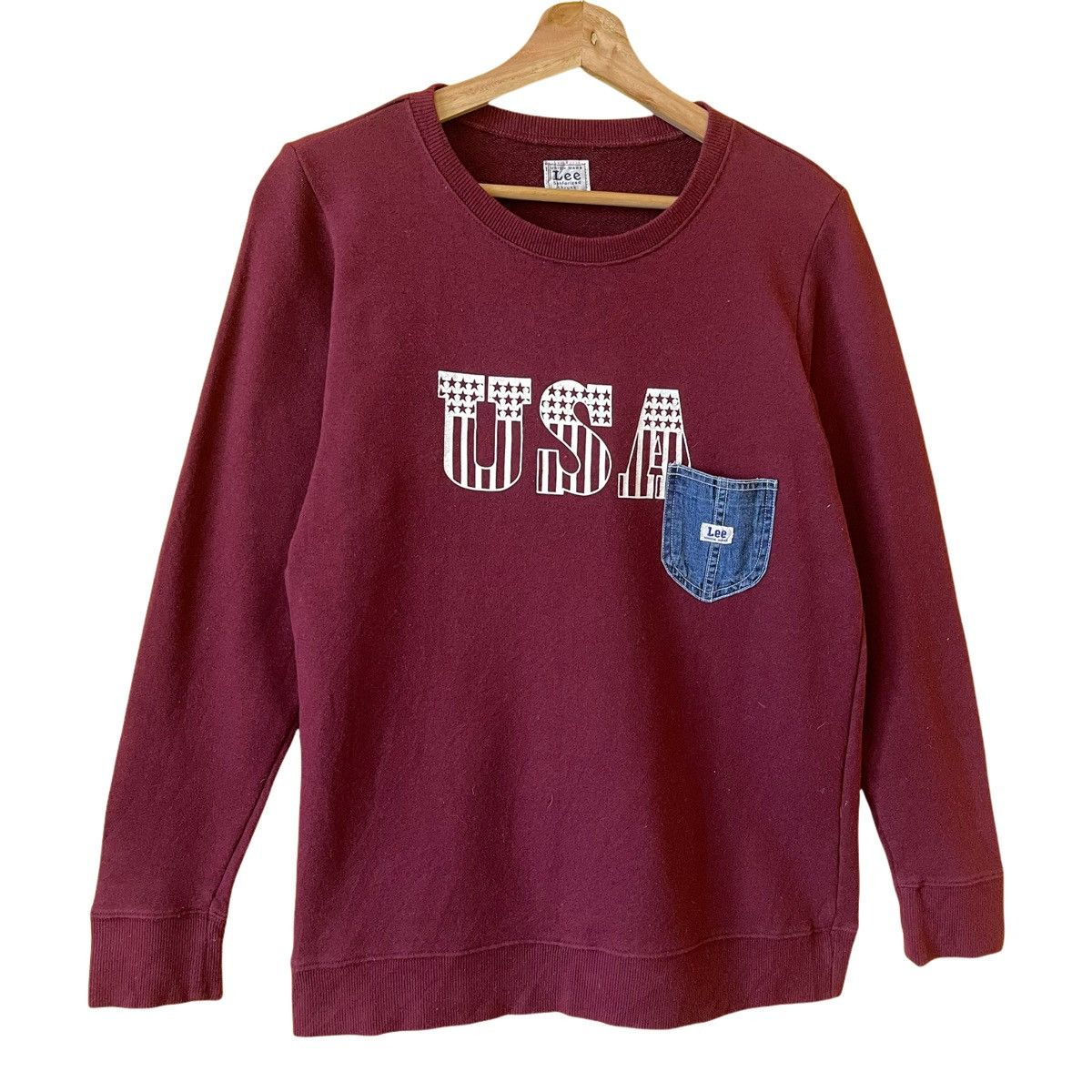 Lee 90s Lee Usa Crewneck Sweatshirt Size S Size US S / EU 44-46 / 1 - 2 Thumbnail