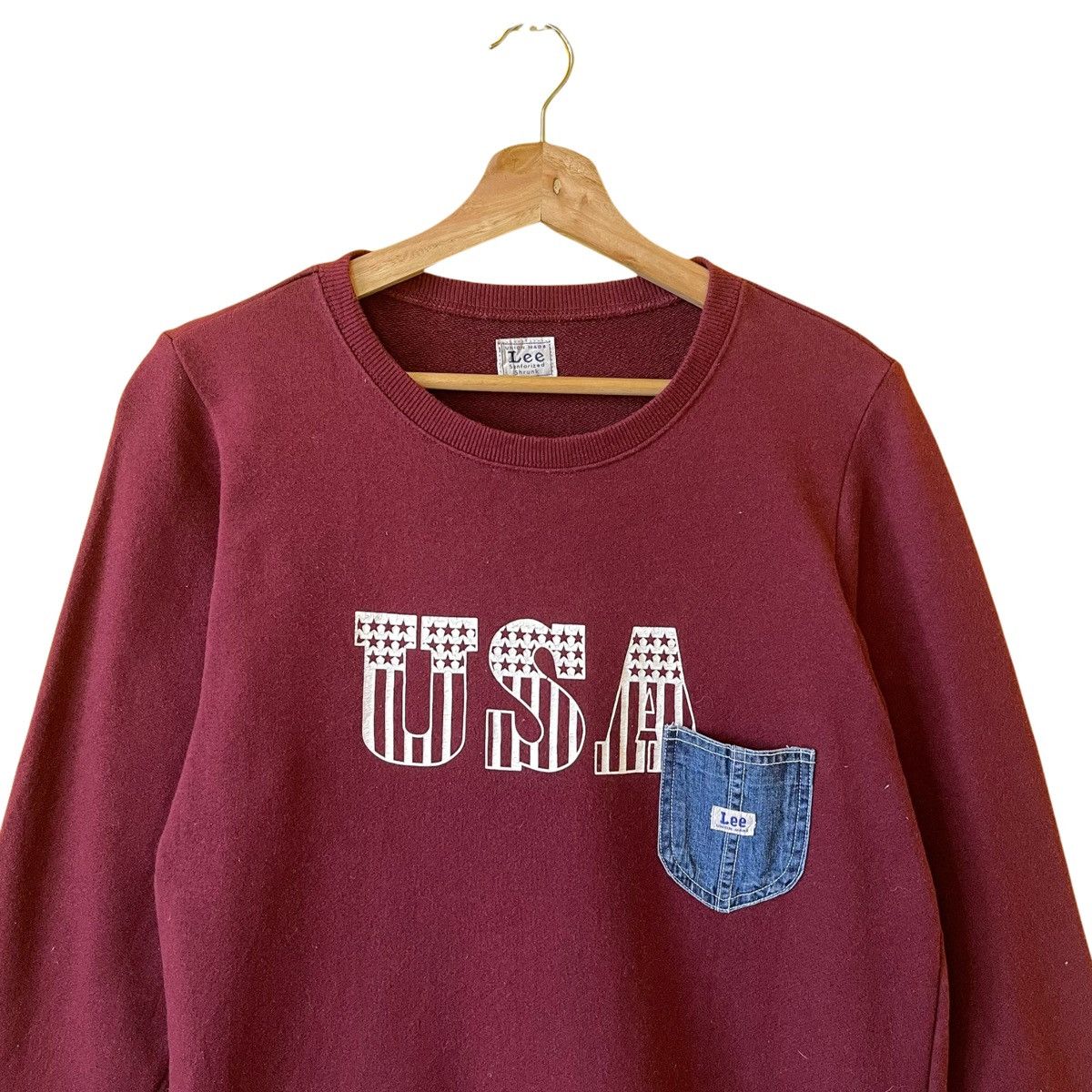 Lee 90s Lee Usa Crewneck Sweatshirt Size S Size US S / EU 44-46 / 1 - 4 Thumbnail