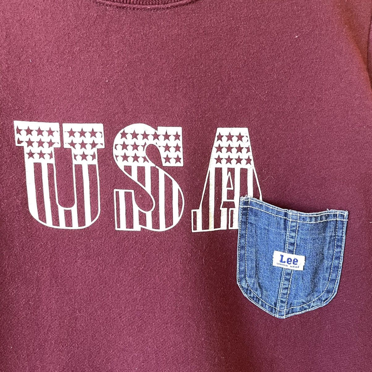 Lee 90s Lee Usa Crewneck Sweatshirt Size S Size US S / EU 44-46 / 1 - 5 Thumbnail