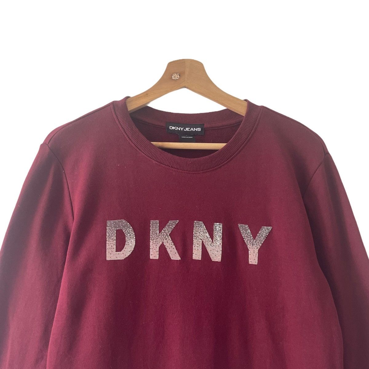 DKNY Vintage 90’s DKNY Crewneck Big Logo Sweatshirt Size M Size US M / EU 48-50 / 2 - 4 Thumbnail