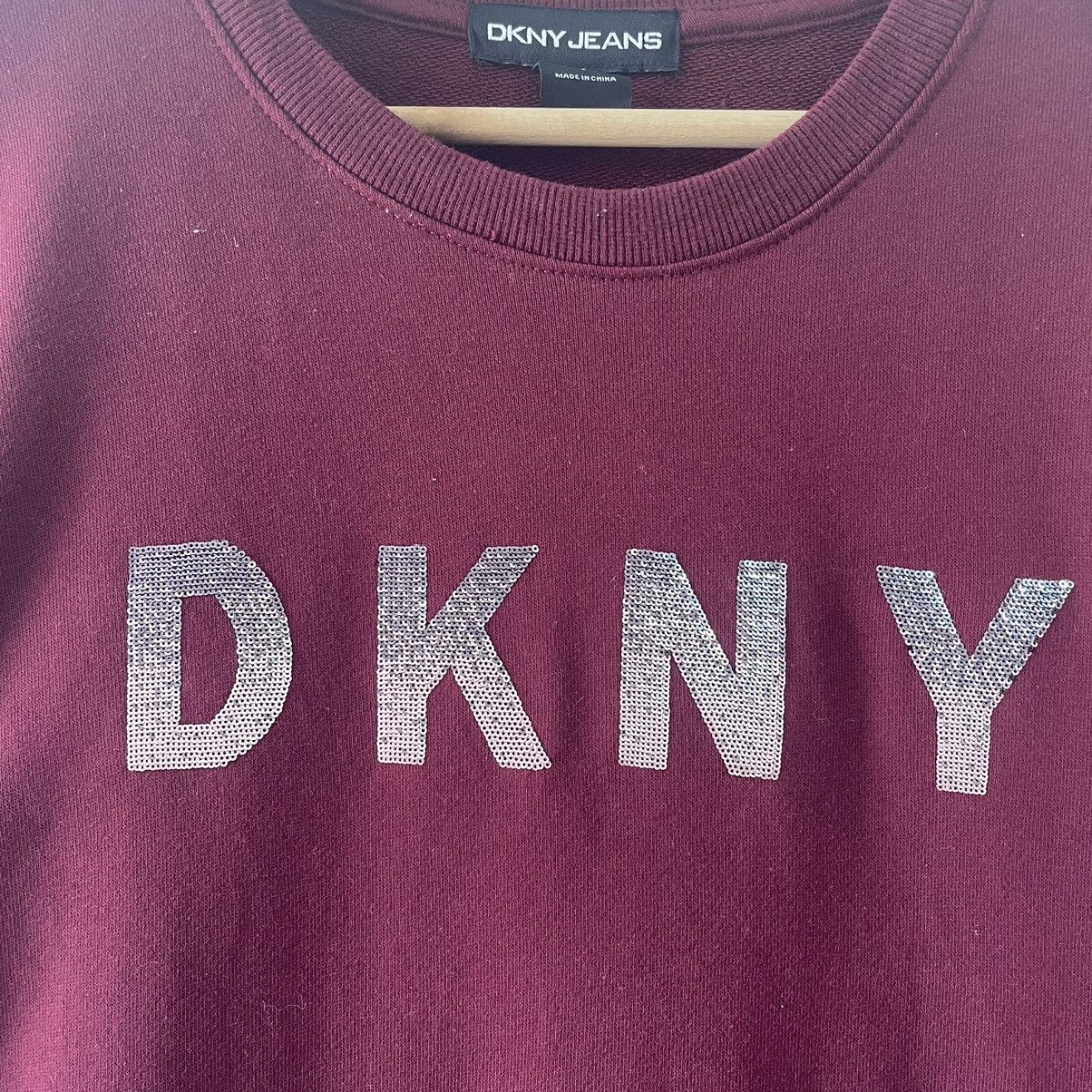 DKNY Vintage 90’s DKNY Crewneck Big Logo Sweatshirt Size M Size US M / EU 48-50 / 2 - 5 Thumbnail
