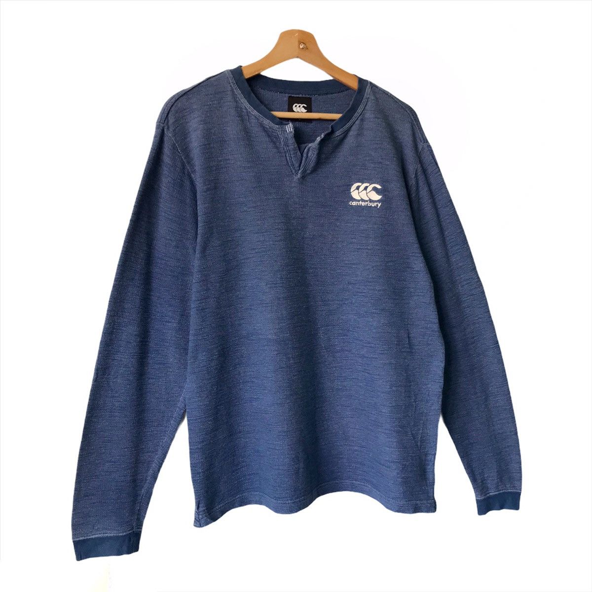 Canterbury of New Zealand Canterbury Embroidered Small Logo Longsleeve Size M Size US M / EU 48-50 / 2 - 2 Thumbnail