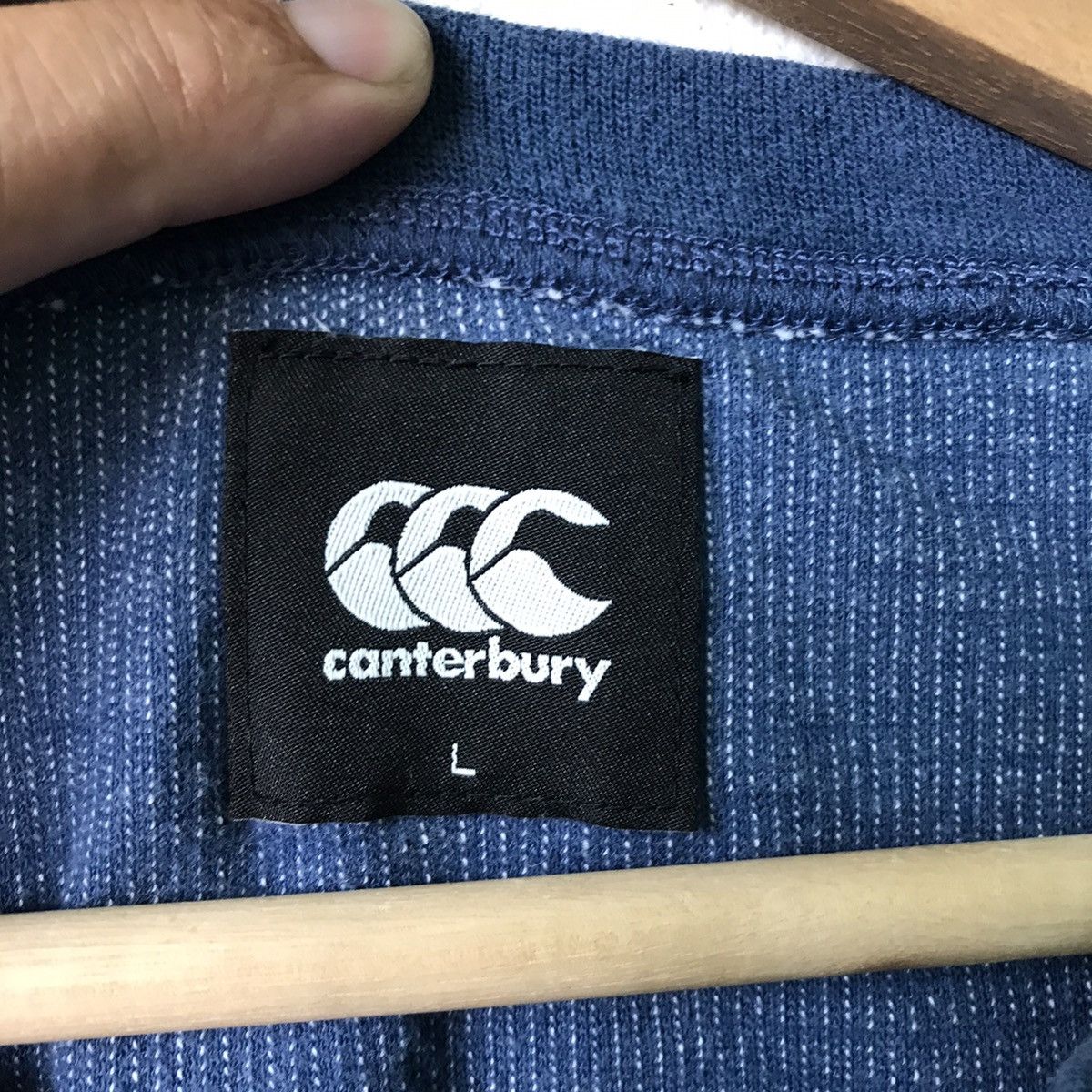 Canterbury of New Zealand Canterbury Embroidered Small Logo Longsleeve Size M Size US M / EU 48-50 / 2 - 6 Thumbnail