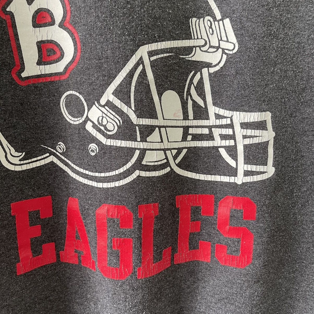 NFL Vintage 90s Benedictine Eagles Crewneck Sweatshirt Size M Size US M / EU 48-50 / 2 - 6 Thumbnail