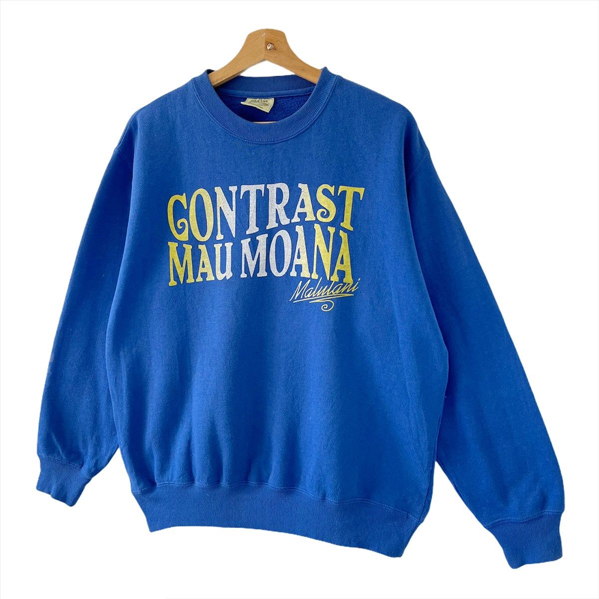 Disney Disney Contrast Mouna and Maui Crewneck Sweatshirt Size M Size US M / EU 48-50 / 2 - 3 Thumbnail