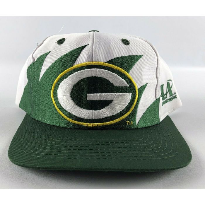 Vintage 90s New Era Green Bay Packers two toned snapback DEADSTOCK