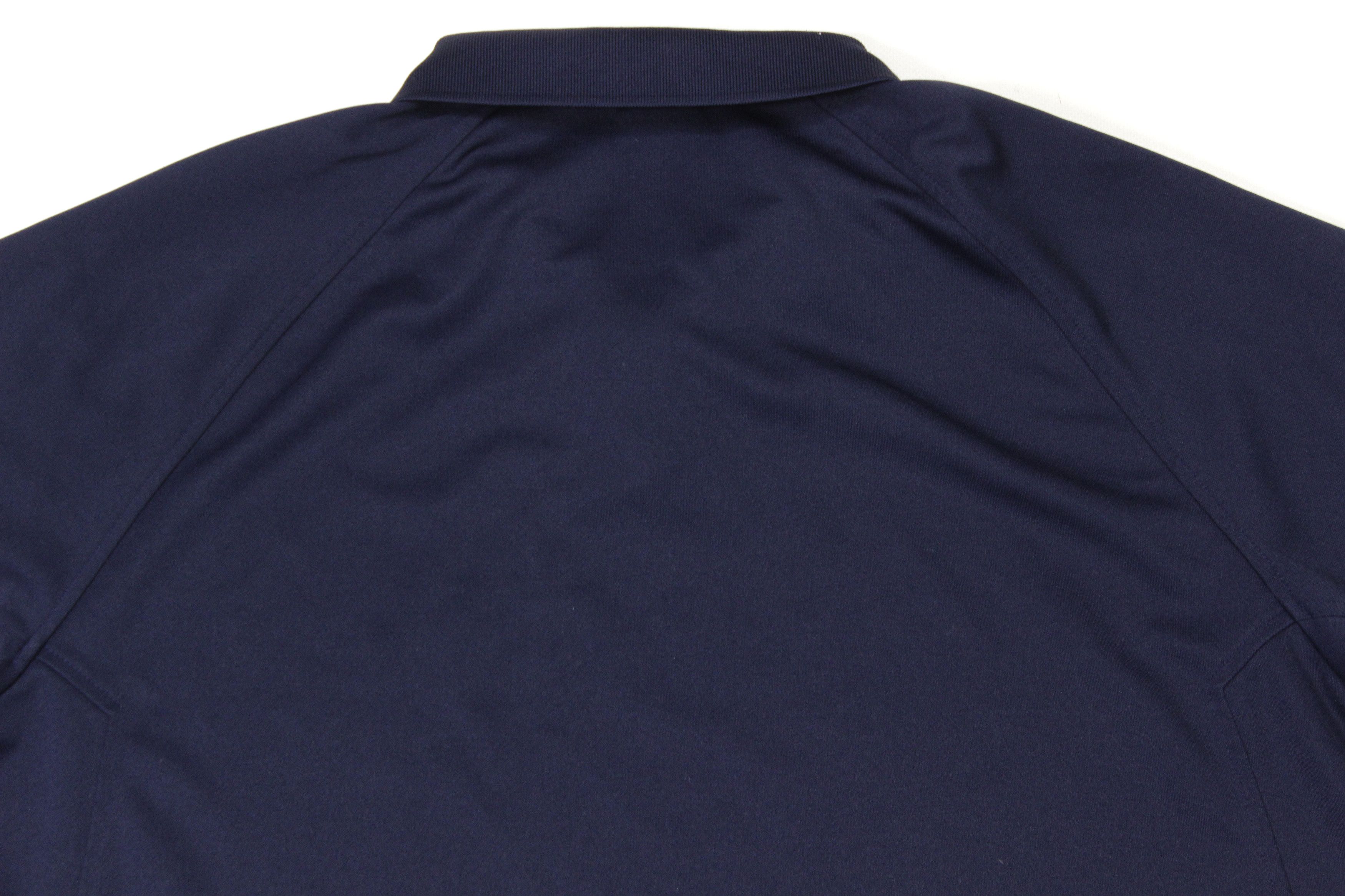 Nike Swoosh Logo Zip Stretch Polo Size US XL / EU 56 / 4 - 4 Thumbnail