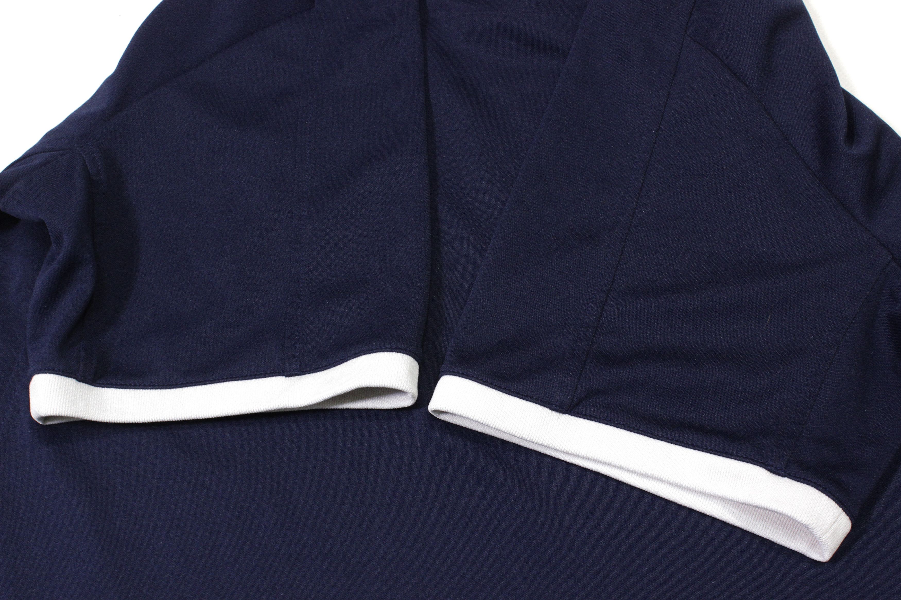 Nike Swoosh Logo Zip Stretch Polo Size US XL / EU 56 / 4 - 7 Thumbnail