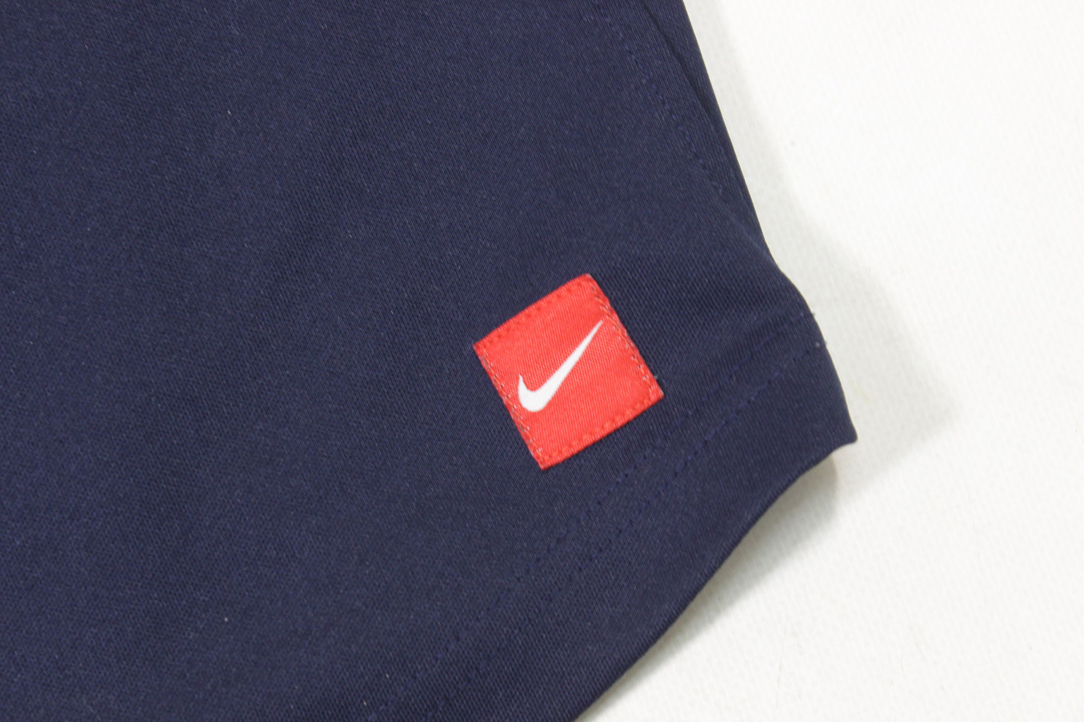 Nike Swoosh Logo Zip Stretch Polo Size US XL / EU 56 / 4 - 8 Thumbnail