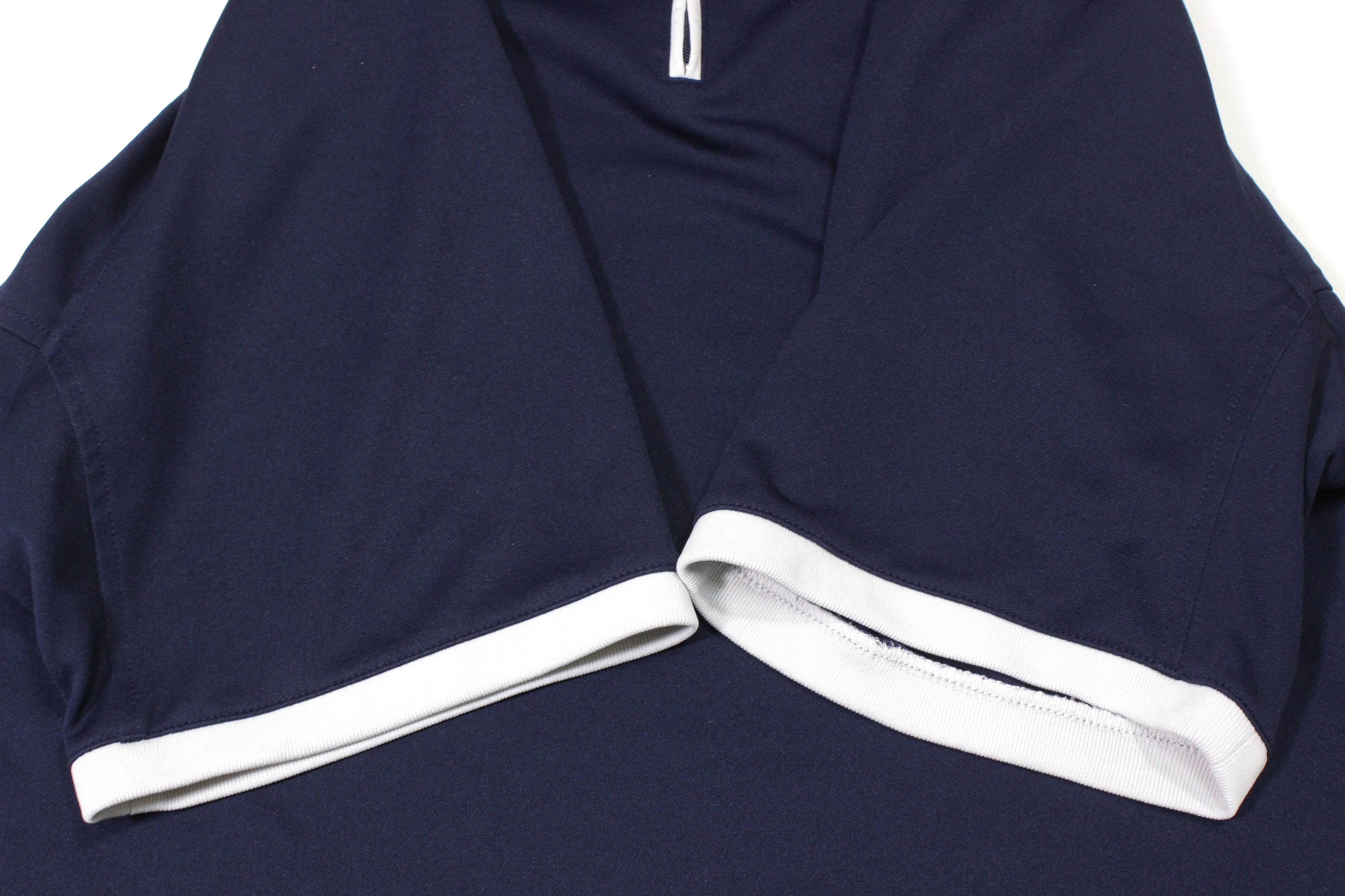 Nike Swoosh Logo Zip Stretch Polo Size US XL / EU 56 / 4 - 6 Thumbnail