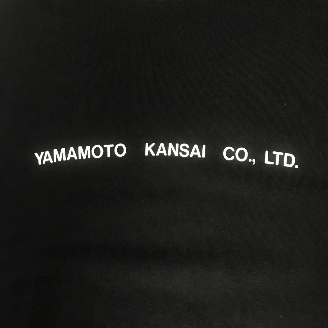 Kansai Yamamoto × Yohji Yamamoto Kansai Yamamoto "Kansai Man" Spellout Logo Sweatshirt Size US L / EU 52-54 / 3 - 5 Thumbnail