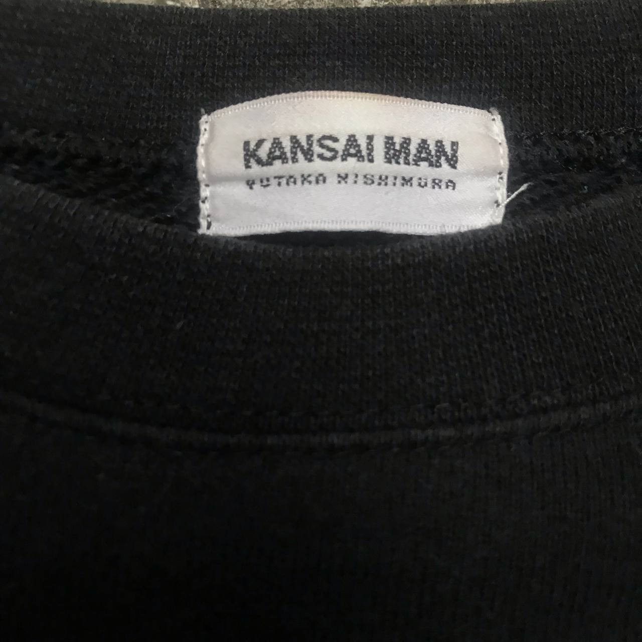 Kansai Yamamoto × Yohji Yamamoto Kansai Yamamoto "Kansai Man" Spellout Logo Sweatshirt Size US L / EU 52-54 / 3 - 4 Thumbnail