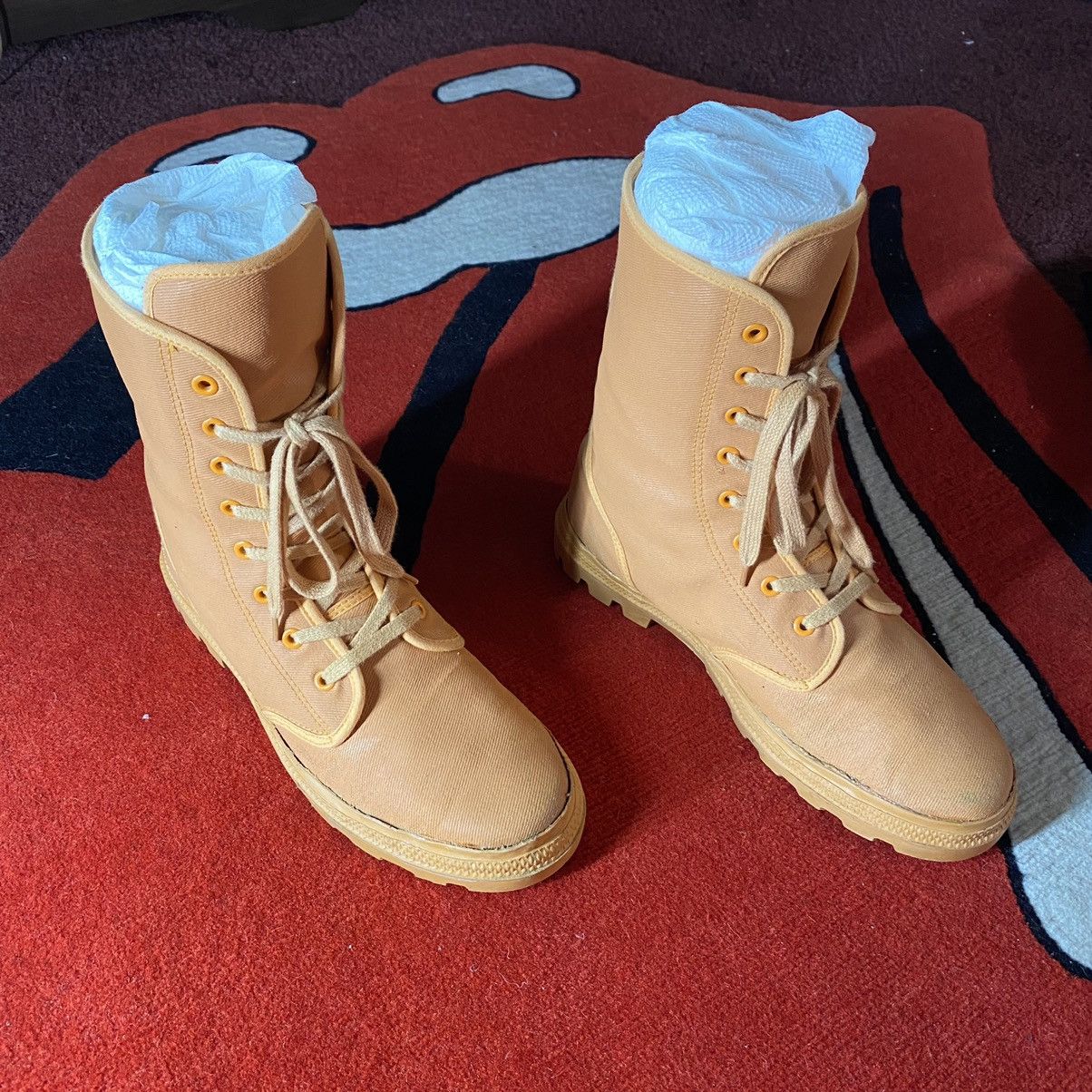 Raf Simons Raf Simons Sample Military / Work Boots Size US 10.5 / EU 43-44 - 6 Thumbnail