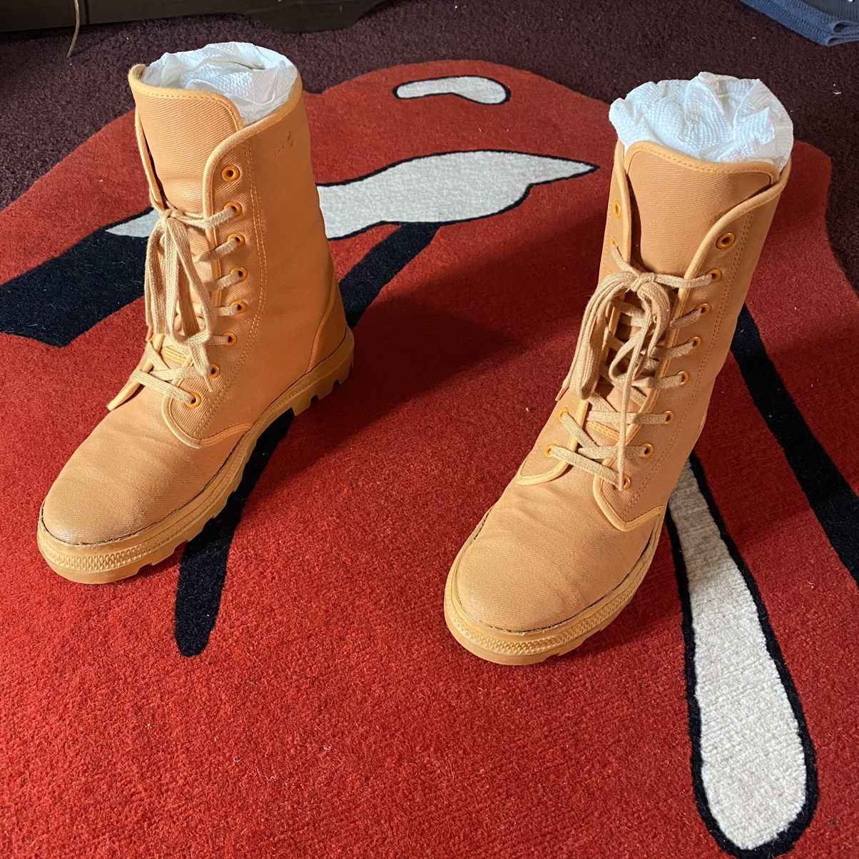 Raf Simons Raf Simons Sample Military / Work Boots Size US 10.5 / EU 43-44 - 12 Thumbnail