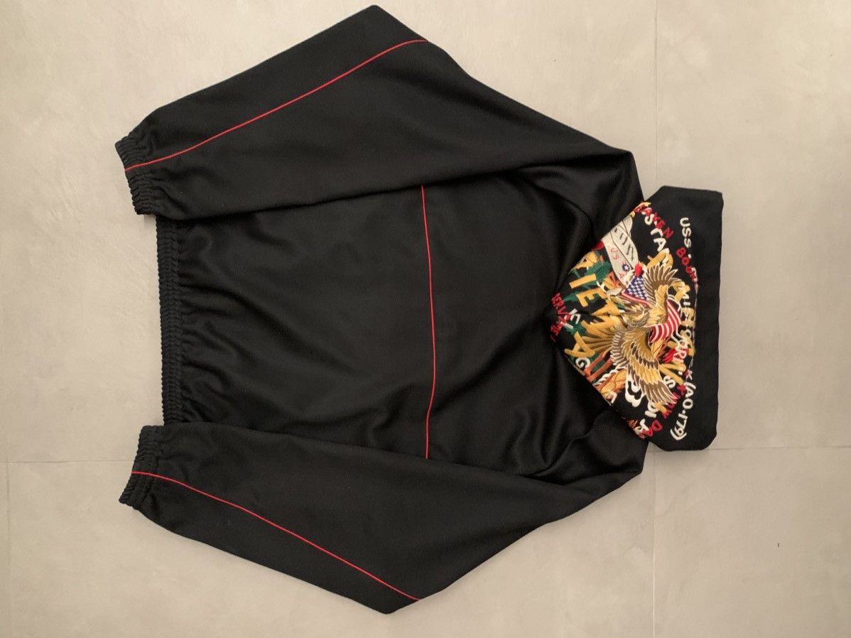 トップス doublet KHAOS EMBROIDERY TRACK HOODIE Doublet Chaos Embroidery Hoodie - black | Garmentory