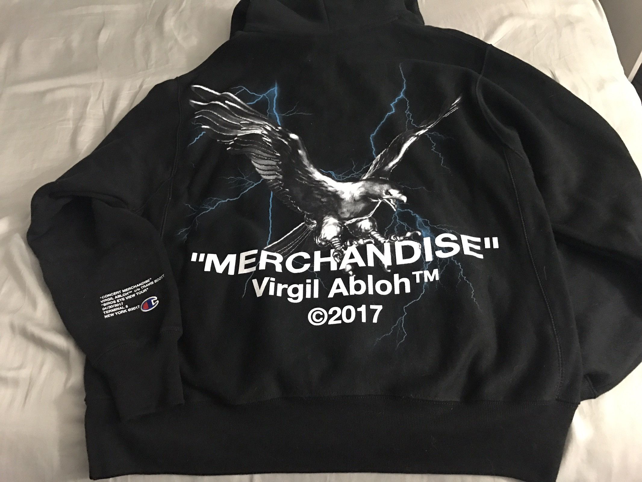 Travis scott best sale virgil abloh hoodie