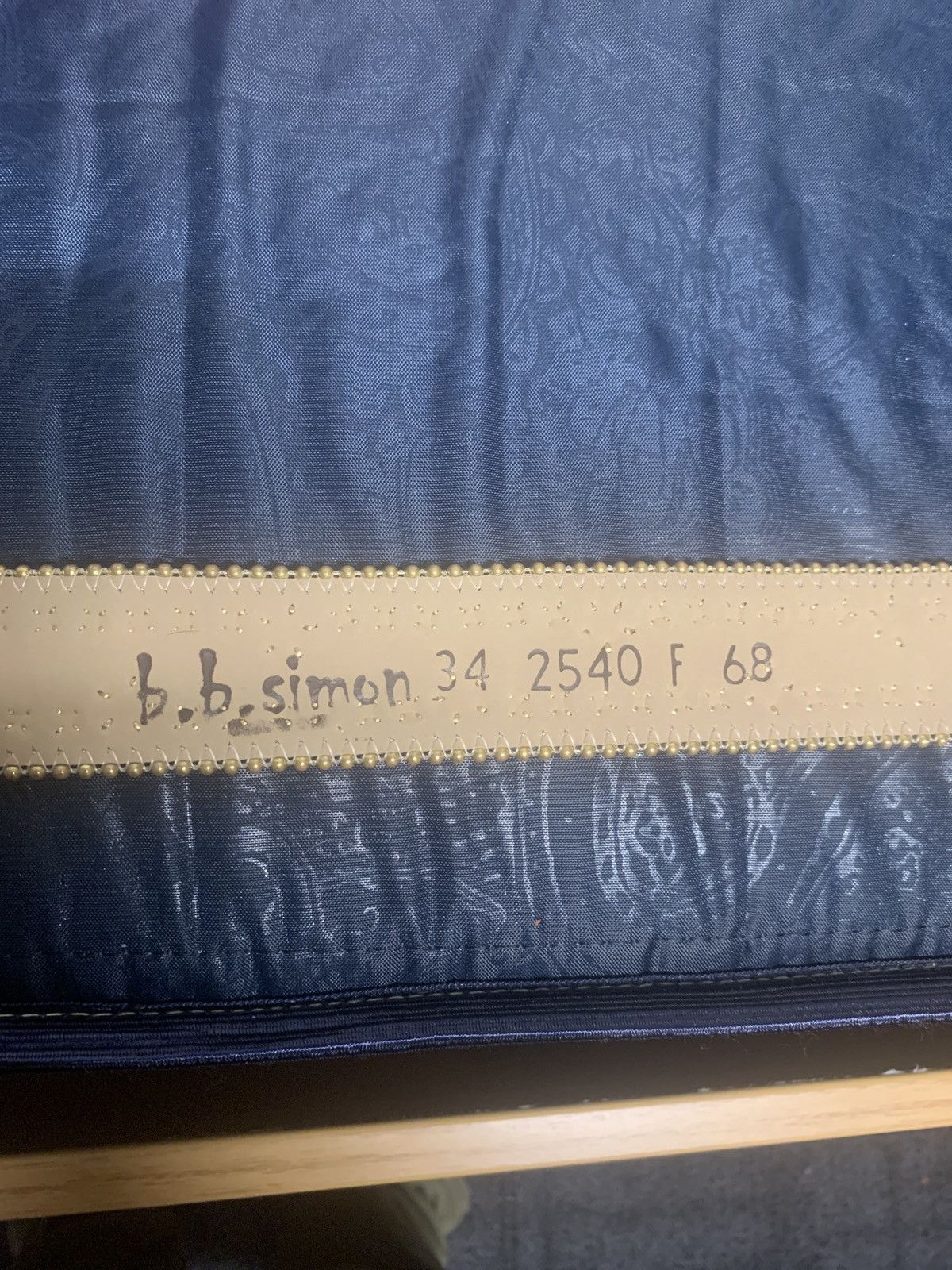 B.B. Simon B.B Simon Swarvoski Studded Belt Size 34 - 5 Thumbnail