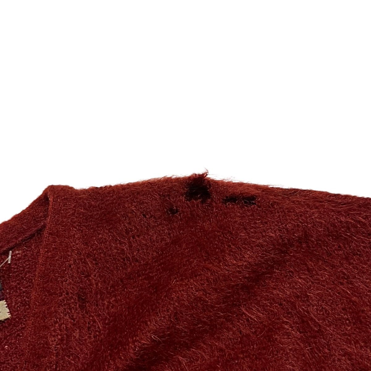 Sears × Vintage 60s Sears 75% Mohair Cardigan Sweater Size US XL / EU 56 / 4 - 3 Thumbnail