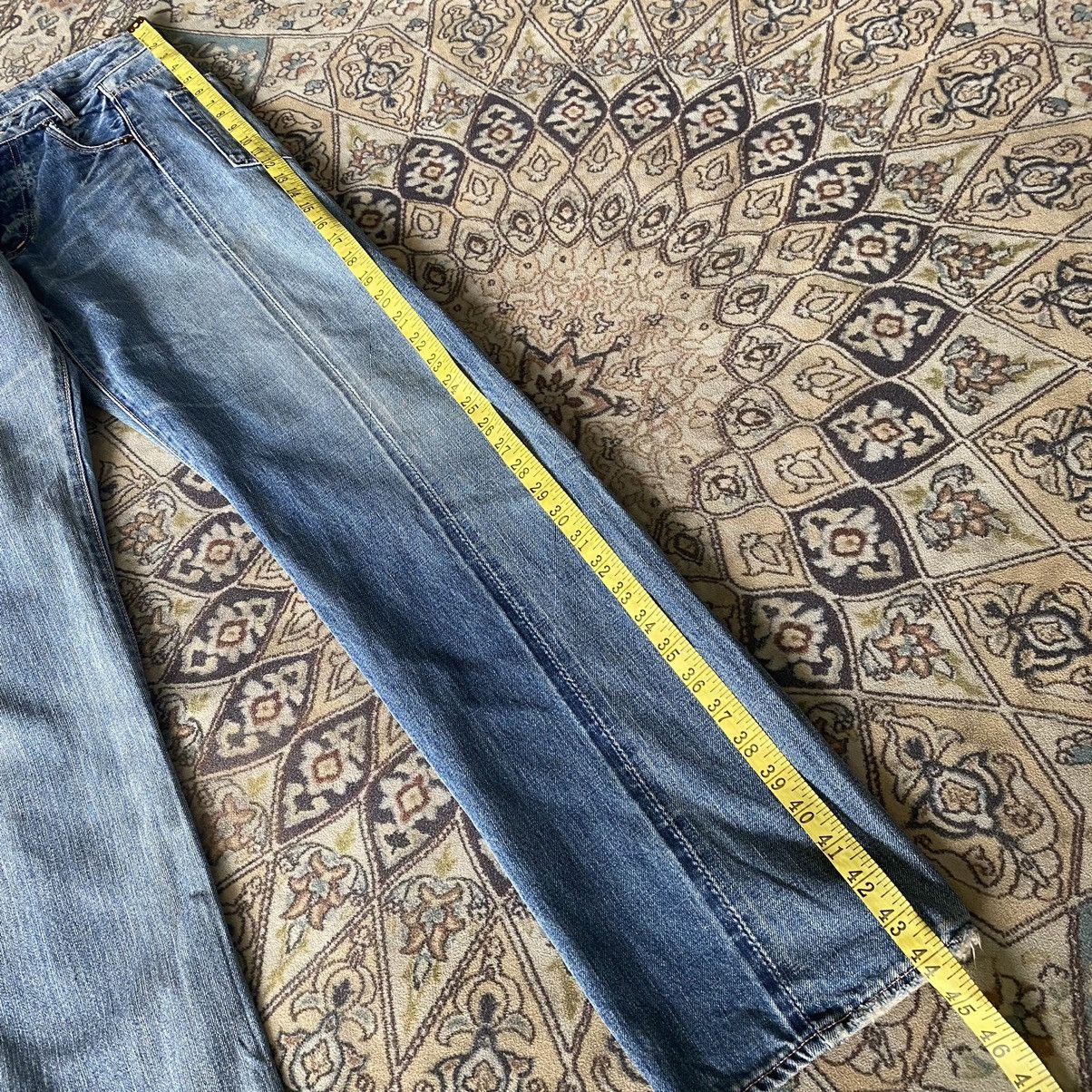 Japanese Brand Johnbull Kojima Denim Selvedge Assymetric Jeans Size US 34 / EU 50 - 15 Thumbnail
