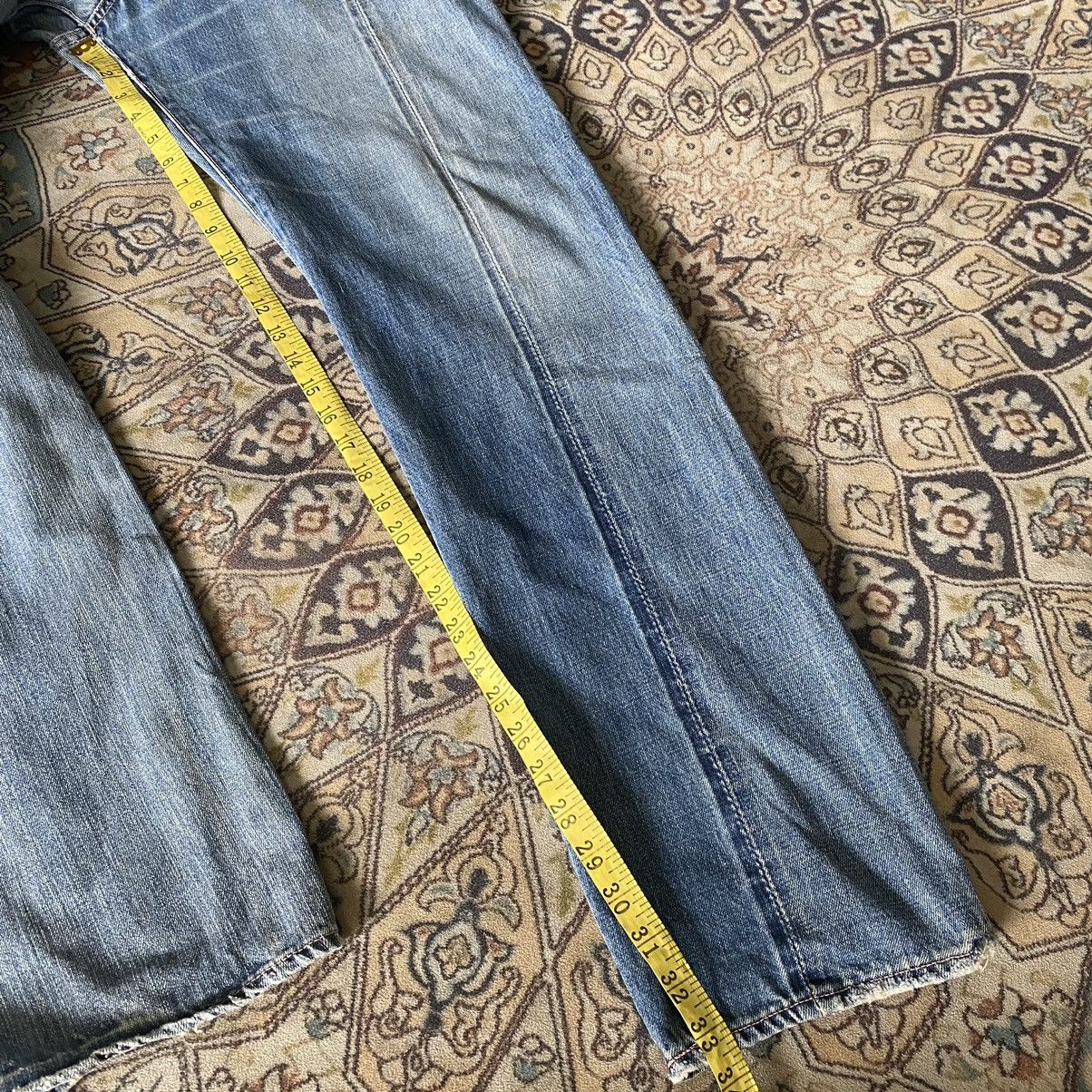 Japanese Brand Johnbull Kojima Denim Selvedge Assymetric Jeans Size US 34 / EU 50 - 16 Thumbnail