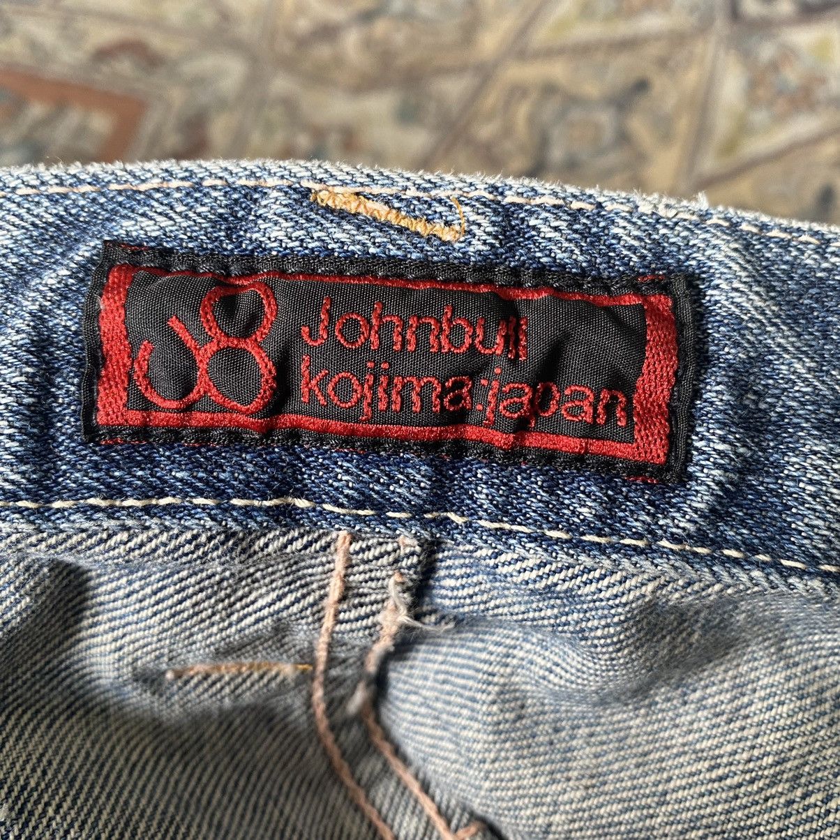 Japanese Brand Johnbull Kojima Denim Selvedge Assymetric Jeans Size US 34 / EU 50 - 13 Thumbnail